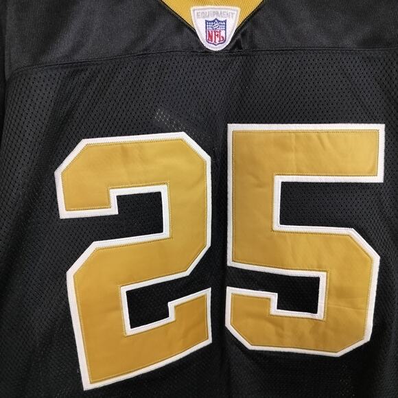 M881) Reebok On Field NFL New Orleans Saints Reggie Bush #25 Jersey Size 56 - Picture 4 of 8